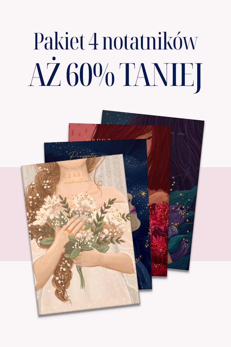 Komplet notatników 2025 60% taniej!