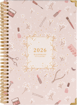 Kalendarz 2026 Salonowy A4 na 3-5 stylistek