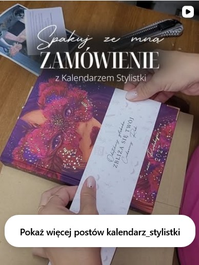 kalendarz stylistki